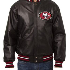 Manchester City United Bomber Black Jacket