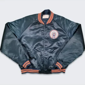 Illinois Illini Bomber Navy Blue Jacket