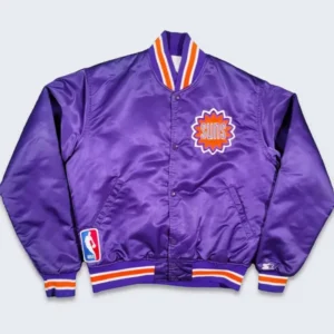 Phoenix Suns Purple Satin Jacket