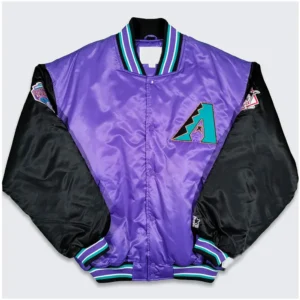 Arizona Diamondbacks Bomber Satin Jacket