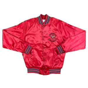 Louisville Cardinals Red Satin Jacket