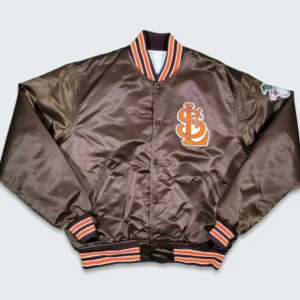 Louis Browns Bomber Satin Jacket