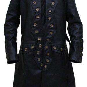Orlando Bloom Pirates of The Caribbean V Leather Trench Coat