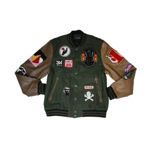 Outlaw Black Leather Jacket