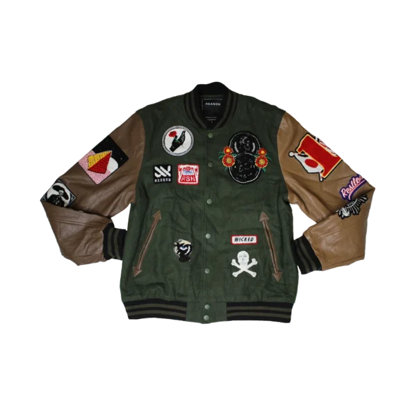 Outlaw Black Leather Jacket